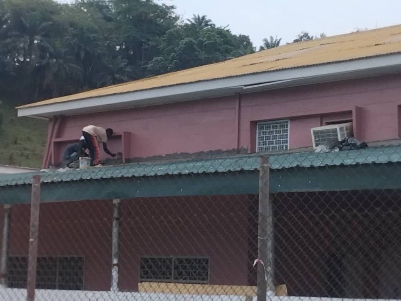 Renovation works at the AngloGold Ashanti Mine Hospital for the AGA Health Foundation
