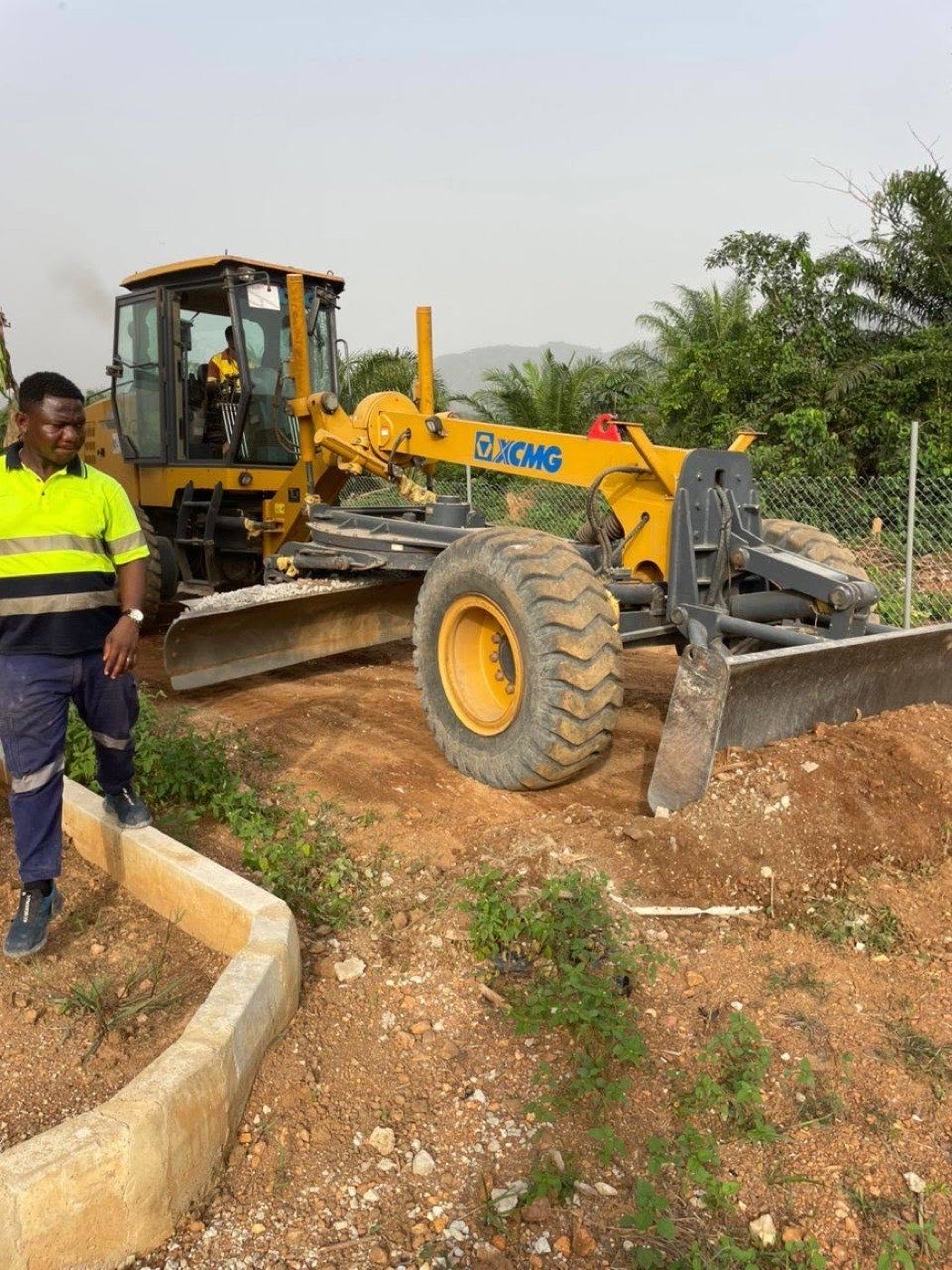 Piggery structure construction at Sansu for AngloGold Ashanti Mine